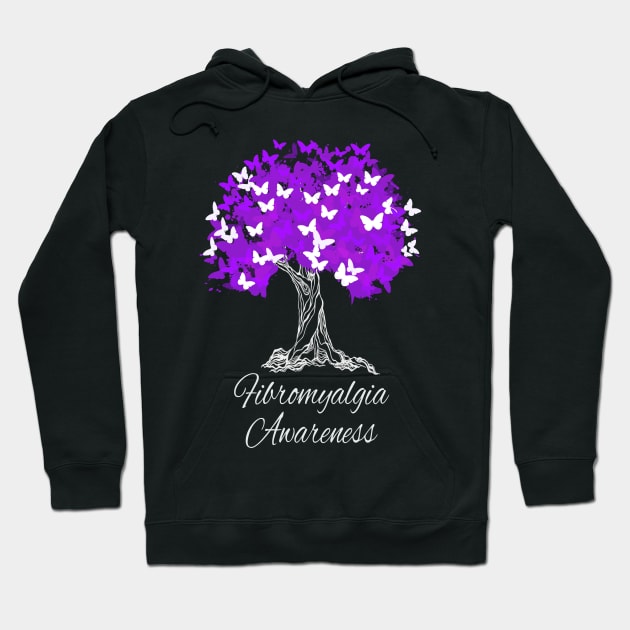 Fibromyalgia Awareness Hoodie by MerchAndrey